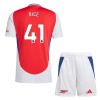 Officiële Voetbalshirt + Korte Broek Arsenal Rice 41 Thuis 2024-25 - Kids